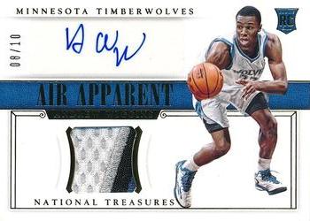 2014-15 Panini National Treasures - Air Apparent Prime #AA-AW Andrew Wiggins Front