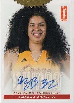 2015 Rittenhouse WNBA - Rookie Autographs #NNO Amanda Zahui B. Front