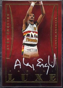 2014-15 Panini Luxe - Gold #L-AE Alex English Front