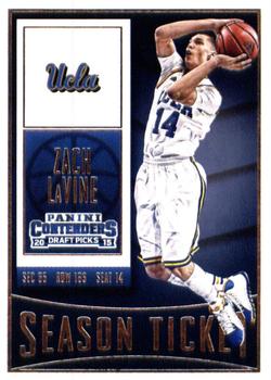 2015 Panini Contenders Draft Picks #99 Zach LaVine Front
