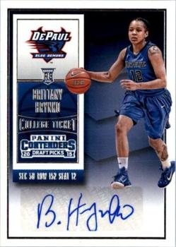 2015 Panini Contenders Draft Picks #179 Brittany Hrynko Front