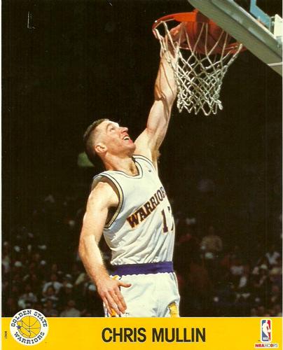 1990-91 Hoops Action Photos #90N21 Chris Mullin Front