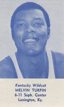 1981-82 Kentucky Wildcats Schedules #NNO Melvin Turpin Front