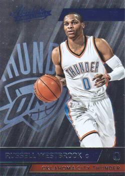 2015-16 Panini Absolute #75 Russell Westbrook Front