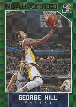 2015-16 Hoops - Green #41 George Hill Front