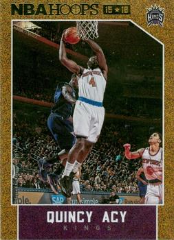2015-16 Hoops - Gold #77 Quincy Acy Front