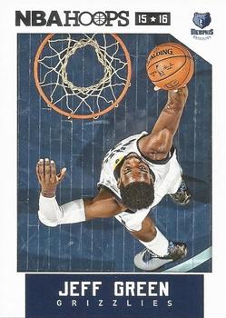 2015-16 Hoops - Red Back #63 Jeff Green Front
