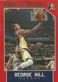 2015-16 Hoops - Red #41 George Hill Front