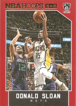 2015-16 Hoops - Red #169 Donald Sloan Front