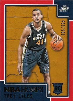 2015-16 Hoops - Red #263 Trey Lyles Front