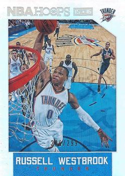 2015-16 Hoops - Silver #148 Russell Westbrook Front