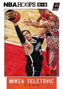 2015-16 Hoops - Artist Proof #36 Mirza Teletovic Front
