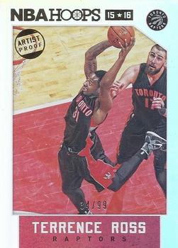 2015-16 Hoops - Artist Proof #30 Terrence Ross Front