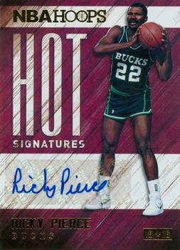 2015-16 Hoops - Hot Signatures #HS-RP Ricky Pierce Front