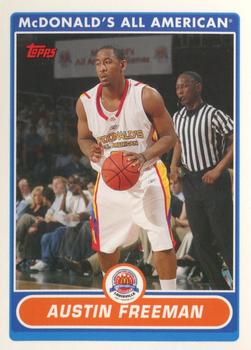 2007 Topps McDonald's All-American Game #AF Austin Freeman Front