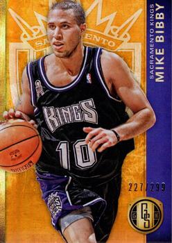 2015-16 Panini Gold Standard #156 Mike Bibby Front