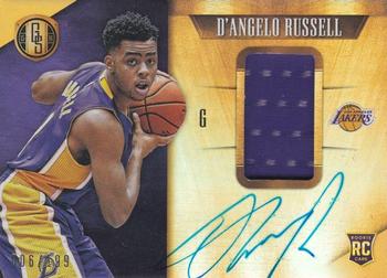 2015-16 Panini Gold Standard #201 D'Angelo Russell Front