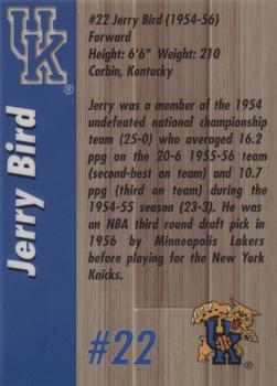 1999 AMA Kentucky Wildcats Legends #NNO Jerry Bird Back