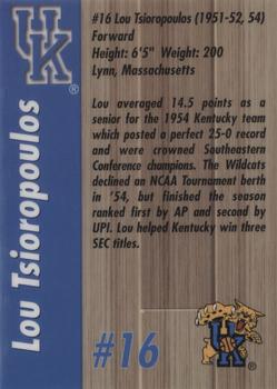 1999 AMA Kentucky Wildcats Legends #NNO Lou Tsioropoulos Back