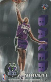 1993-94 Pro Mags #71 Vin Baker Front