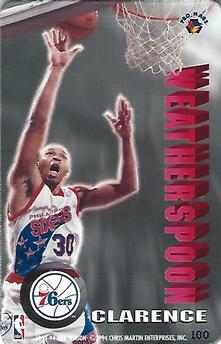1993-94 Pro Mags #100 Clarence Weatherspoon Front