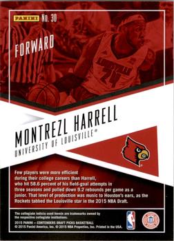 2015 Panini Contenders Draft Picks - School Colors #30 Montrezl Harrell Back