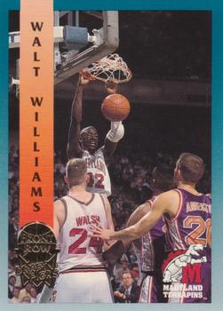 1992 Front Row Draft Picks - Gold #96 Walt Williams Front