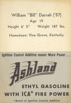 1955 Ashland / Aetna Oil #NNO William Darrah Back