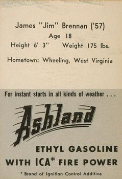 1955 Ashland / Aetna Oil #NNO James Brennan Back