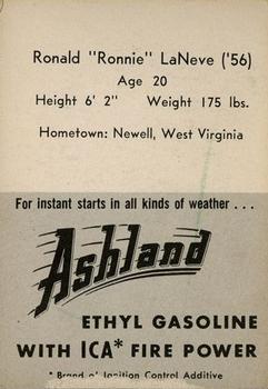 1955 Ashland / Aetna Oil #NNO Ronald LaNeve Back