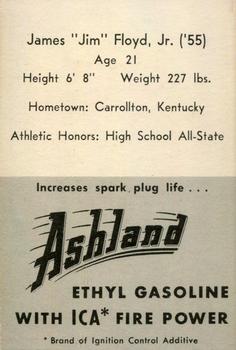 1955 Ashland / Aetna Oil #NNO James Floyd Back