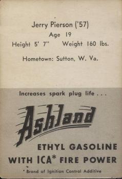 1955 Ashland / Aetna Oil #NNO Jerry Pierson Back