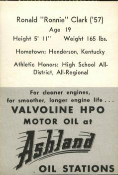 1955 Ashland / Aetna Oil #NNO Ronald Clark Back