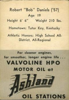 1955 Ashland / Aetna Oil #NNO Robert Daniels Back