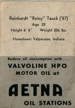 1955 Ashland / Aetna Oil #NNO Reinhard Tauck Back