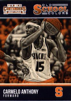 2015 Panini Contenders Draft Picks - Old School Colors #4 Carmelo Anthony Front
