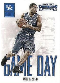 2015 Panini Contenders Draft Picks - Game Day #1 Aaron Harrison Front
