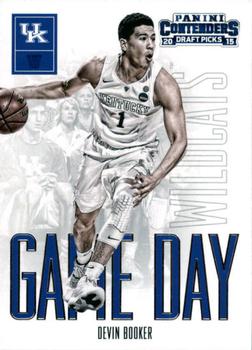 2015 Panini Contenders Draft Picks - Game Day #14 Devin Booker Front