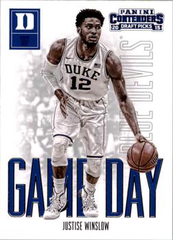 2015 Panini Contenders Draft Picks - Game Day #21 Justise Winslow Front