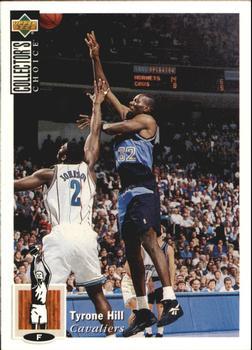 1994-95 Collector's Choice Japanese #316 Tyrone Hill Front