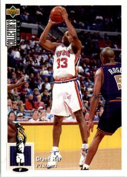 1995-96 Collector's Choice Argentina Stickers #139 Grant Hill Front