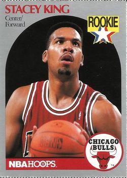 1990 Hoops Team Night Chicago Bulls #NNO Stacey King Front