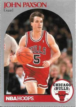 1990 Hoops Team Night Chicago Bulls #NNO John Paxson Front