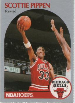 1990 Hoops Team Night Chicago Bulls #NNO Scottie Pippen Front
