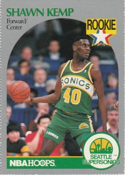 1990 Hoops Team Night Seattle SuperSonics #NNO Shawn Kemp Front