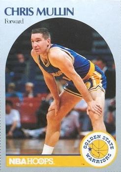 1990 Hoops Team Night Golden State Warriors #NNO Chris Mullin Front