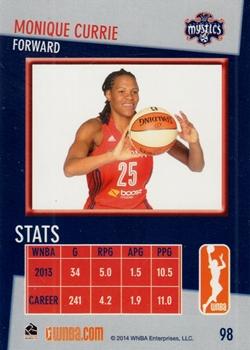 2014 Rittenhouse WNBA #98 Monique Currie Back