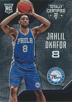 2015-16 Panini Totally Certified #188 Jahlil Okafor Front