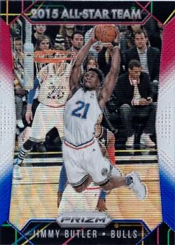 2015-16 Panini Prizm - Red, White & Blue Prizms #357 Jimmy Butler Front