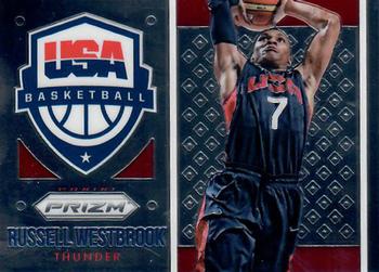 2015-16 Panini Prizm - USA Basketball #1 Russell Westbrook Front